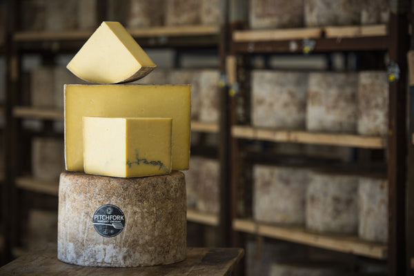 Pitchfork Cheddar wins at International Cheese and Dairy Awards 2022. The Trethowan Brothers.