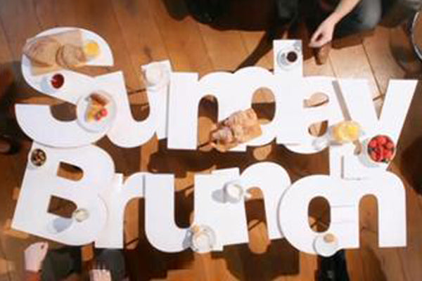 Gorwydd spotted on Channel 4 Sunday Brunch Christmas Cheeseboard with Morgan Mc Glynn Carr!