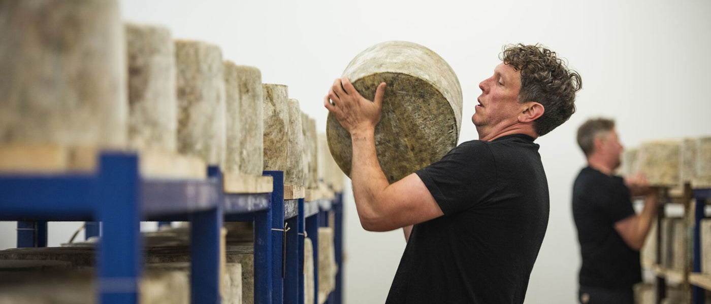 Pitchfork Award Winning Somerset Cheddar. The Trethowan Brothers