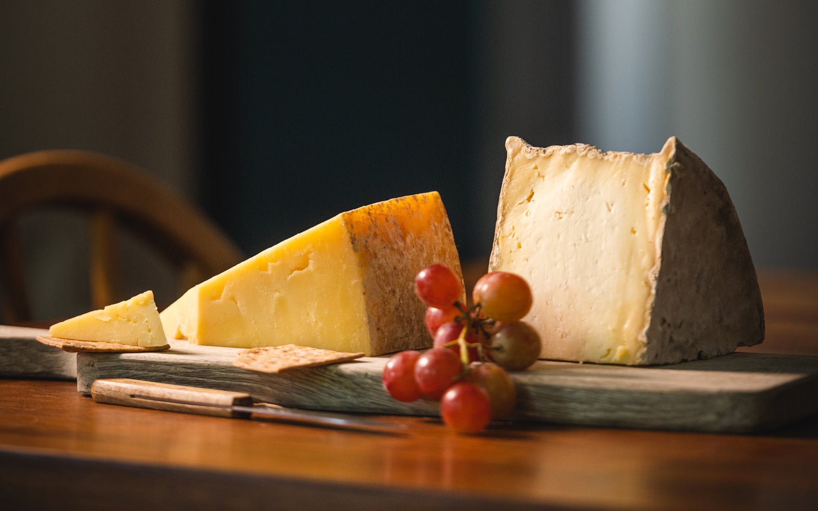Real traditional handmade cheese by the Trethowan Brothers
